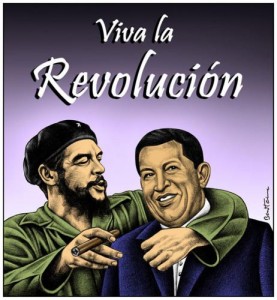 Two Dicks In A Painting hugo_chavez_che-guevara