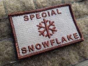 millennial-snowflake-patch