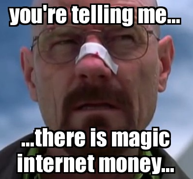 RÃ©sultat de recherche d'images pour "magic money internet"