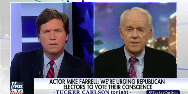 Tucker Carlson Takes On Celebrity Who Wants Electors To Vote Against Trump Trading With The Fly