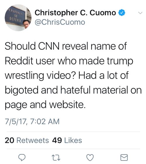 The Clinton News Network is Imploding in Real Time, Even Gets Abe Lincoln Quote Wrong Cuomo_deleted_tweet